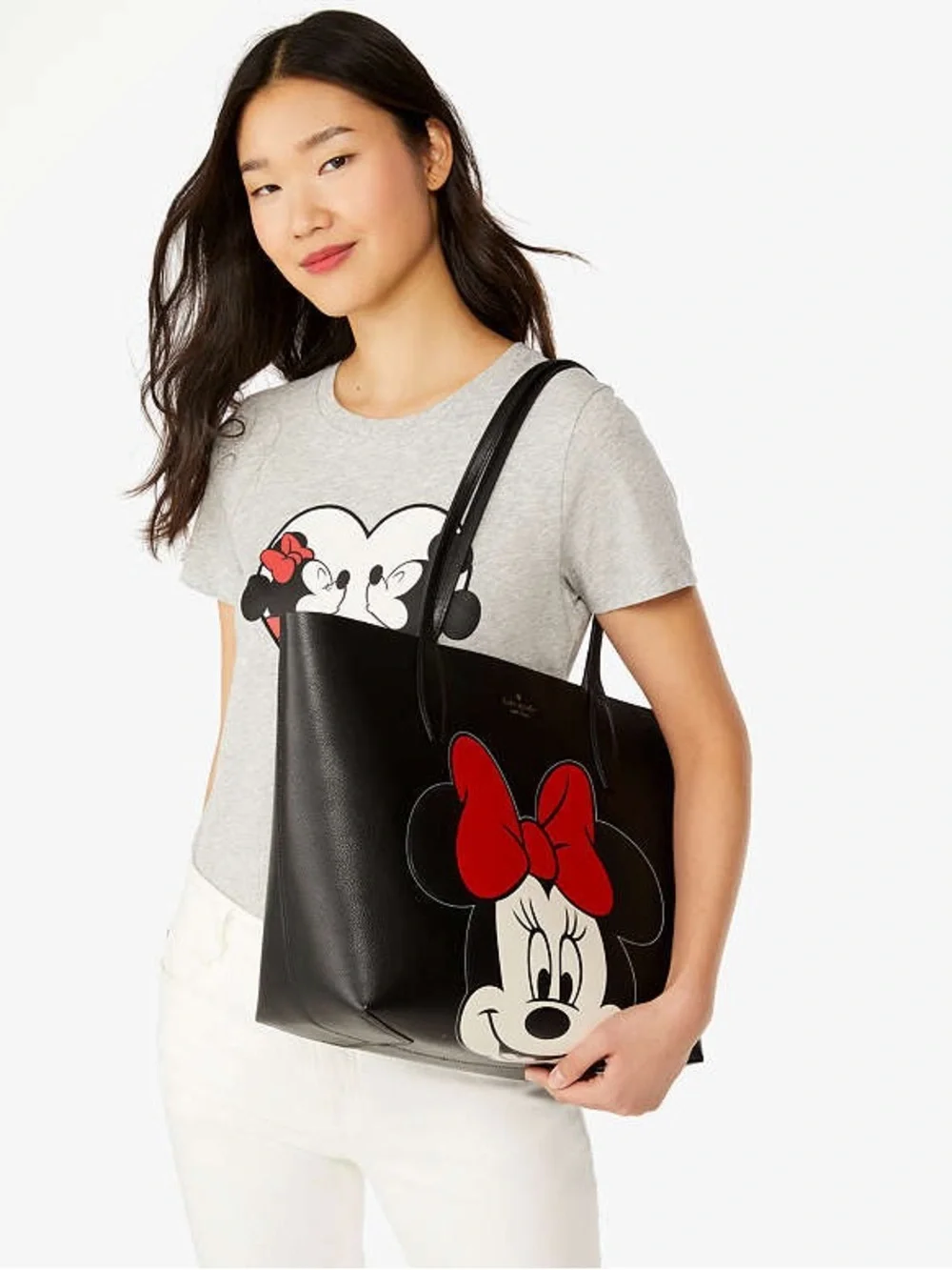 Disney X Kate Spade New York Reversible Minnie Large Tote NWT